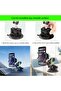 360° Rotating Universal Car Phone Mount - Ball Head Arm Suction Cup Holder for Car - 4