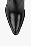 Women's Axor Black Leather Cowboy Boots - 5