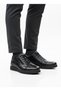 Dropland 6103 Black Genuine Leather Comfortable Daily Zippered Seasonal Men's Shoes