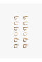 6-Piece Hoop Earrings Set