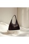 Large Tote Bag with Knit Detail Shopper Bag - 2