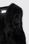Baby Girl Plush Black Vest - 3