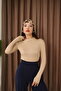 Women's Long Sleeve Half Fishing Lycra Combed Cotton Bodysuit - 3