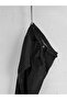 Men's Patterned Belt Detailed Baggy Fit Jeans Black - 5
