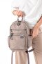 Sanmorris Unisex Water Resistant Parachute Fabric Daily Use Backpack with 4 Compartments and Laptop Compartment - 3