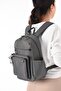 Sanmorris Unisex Water Resistant Parachute Fabric Daily Use Backpack with 4 Compartments and Laptop Compartment - 2