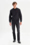 Men's patch logo sweatshirt black - 2