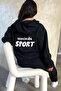 Unisex Men's Women's Sport Printed Oversize 3 Thread Hooded Tracksuit Set - 5