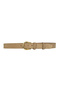 100% Genuine Leather, 4 cm Light Yellow Suede Women's Belt with Gold Buckle; Jeans, Sports Belt=Suede.70.Yellow - 7