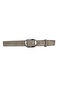 100% Genuine Leather, 4 cm Gray Suede Women's Belt with Nickel Buckle; Jeans, Sports Belt=Suede.23.Grey - 2