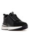 Men's Leather Casual Daily Shoes 25K Ykö-22364 m Black Wrinkled Patent Leather - 4