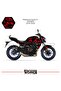 ملصق تغليف MT-07 2018-2020 طراز Lightning Motor Fairing Model Ready Kit 2018-2020 متوافق