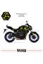 ملصق تغليف MT-07 2018-2020 طراز Lightning Motor Fairing Model Ready Kit 2018-2020 متوافق