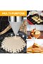 Stainless Steel Pancake Batter Dispenser Funnels with Stand (600ml) - 4