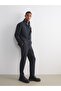Lcw Vision Anthracite Shirt Collar Suede Men's Jacket - 2
