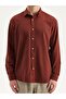 Regular Fit Long Sleeve Men's Shirt - 3