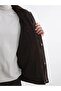 Standard Pattern Fur Collar Suede Men's Coat (W5) - 5