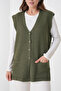 Mother Women's Knitwear Ribbed Wool Vest - 8