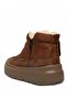 Twg Sheepskin Lined Tan Suede Women's Boots & Booties Nsb823 - 2