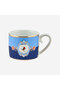 Love Birds Blue Porcelain Coffee Cup 90 ml - 5