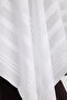 A25256 Jacquard Plaid Chiffon Scarf 120X120Cm - White - 4
