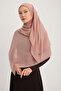 A4801 Large Chiffon Scarf 140X140 - Salmon