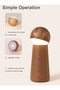 GOOD Voice Activated Sensor Light | Voice Activated Rechargeable Night Light (Light Wood) - 6