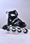 Double Row Light-Up Silicone Wheel Adjustable Roller Skates – Aluminum Body, Set with Bag - 3