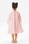 Long Sleeve Ilay Summer Muslin Children's Dress Powder Pdr - 2