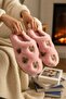 Women's Casual Slippers Plush Woolen Fur Slippers Guest Dowry Bundle Bride House Slippers - 2