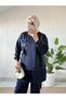 Premium Fabric Pleated Scuba Double Hijab Set with Shawl Gift - 3