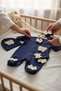 Baby Boy Navy Blue Jumpsuit - Hospital Release - 3