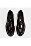 Men's Burgundy Tassel Detailed Leather Loafer - 7