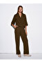 72195 Elastic Waist Casual Pants-Green - 3