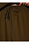 72195 Elastic Waist Casual Pants-Green - 4