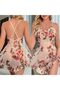 Mesh Babydoll Lingerie Spaghetti Strap Floral Chemise Nightgown W660 - 4
