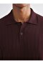 LCW Vision Polo Collar Short Sleeve Men's Knitwear Sweater - 3
