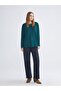 Lcwaikiki Basic Crew Neck Oversize Women's T-Shirt - 3