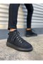 Men's Boots Jy206 Ottawa Lace-Up Orthopedic Sole Suede Men's Sports Boots Sst - Black