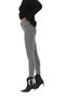 Tians Women's High Waist Lycra Gray Skinny Jeans - 2