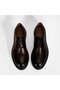 Men's Brown Lace-Up Classic Leather Shoes - 7