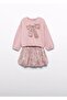 Abel&Lula Girl's Skirt Set Pink - 2