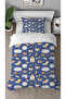 Coffee Gold Leaf Sweet Pink Patterned Printed Special Design Single Duvet Cover Set Without Sheets