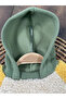 Plush Hooded 3 Thread Inside Cotton Pants Winter Baby Boy Suit - 5