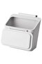 SKOLÄST Waste bin for cabinet with door, light grey - 2