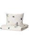 BARNDRÖM Duvet cover and pillowcase, forest animal pattern/multicolour, 150 x 200/50 x 80 cm