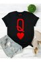 qubo Unisex Oversized Printed Cotton Crew Neck Short Sleeve T-shirt