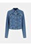 Stretch Denim Trucker Jacket - 6