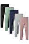 5 Pack Softy Girls' Winter Tights with Furry Inside