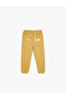 Baby Boy's Yellow Jogger Sweatpants